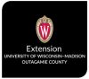 The UW-Extension logo against a black background